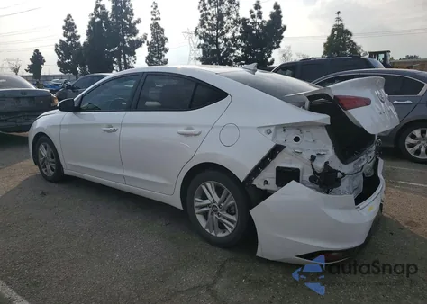 2020 Hyundai Elantra Sel из США, поврежденный, VIN 5NPD84LF2LH557095